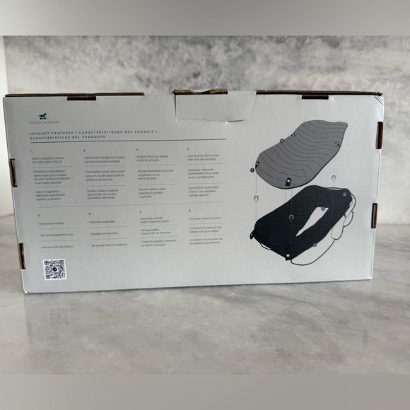 Little Unicorn Infant Car Seat Footmuff • Pearl • NIB - Picture 6 of 12